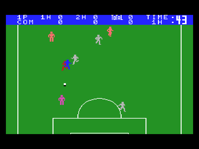 MSX Soccer Screenshot 1